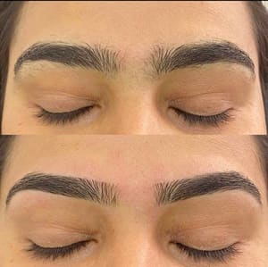 Eyebrow Tattoo result by beauty plus salon(brows threading/waxing/sugaring/tint/lamination,lashes extensions/lift/tint,facial,microblading/shading, in Manassas, VA