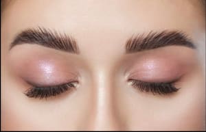 Eyebrow Tattoo result by beauty plus salon(brows threading/waxing/sugaring/tint/lamination,lashes extensions/lift/tint,facial,microblading/shading, in Manassas, VA