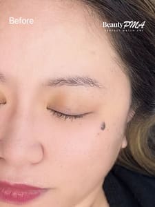 Eyebrow Tattoo result by Beauty PMA in Tustin, CA