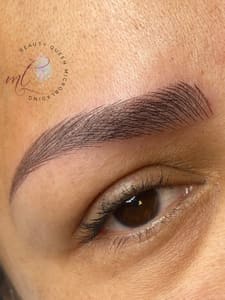 Eyebrow Tattoo result by Beauty Queen Microblading in San Diego, CA