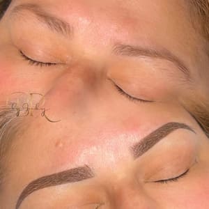 Eyebrow Tattoo result by Beauty Realm LLC in Bakersfield, CA