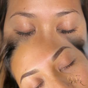 Eyebrow Tattoo result by Beauty Realm LLC in Bakersfield, CA