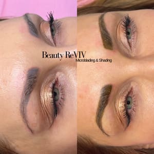 Eyebrow Tattoo result by Beauty ReVIV Microblading and Shading in Commerce Township, MI