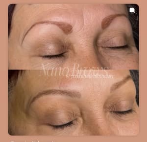 Eyebrow Tattoo result by Beauty Secrets Inc in Visalia, CA