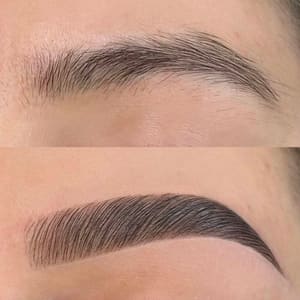 Eyebrow Tattoo result by Beauty Studio By Anna Cazal in Somerset, MA