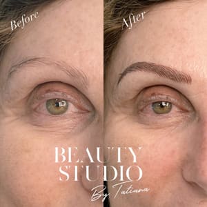 Eyebrow Tattoo result by Beauty Studio by Tatiana in Naples, FL