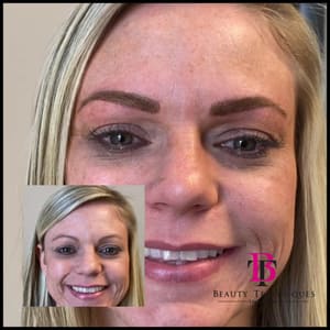 Eyebrow Tattoo result by Beauty Techniques in Pasadena, TX