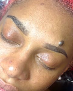Eyebrow Tattoo result by Beauty & the Brow in Charlotte, NC
