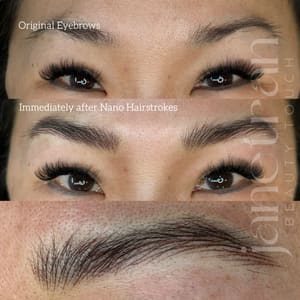 Eyebrow Tattoo result by Beauty Touch by Jane Tran in Dallas, GA