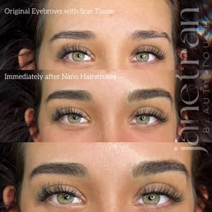 Eyebrow Tattoo result by Beauty Touch by Jane Tran in Dallas, GA