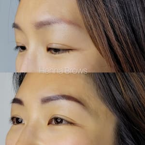 Eyebrow Tattoo result by Beauty Up Studio in Los Alamitos, CA