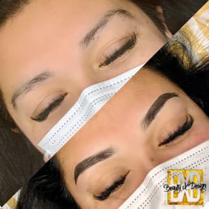 Eyebrow Tattoo result by Beauty X Design in Castroville, CA