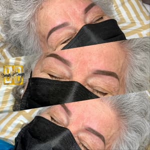 Eyebrow Tattoo result by Beauty X Design in Castroville, CA