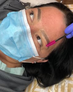 Eyebrow Tattoo result by Beauty X Design in Castroville, CA