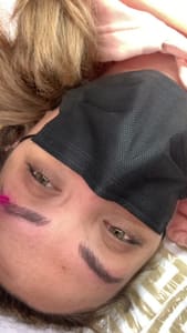 Eyebrow Tattoo result by Beauty X Design in Castroville, CA