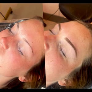 Eyebrow Tattoo result by Beauty x Emmah LLC in Edwardsville, IL