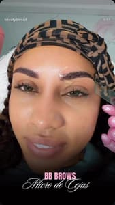 Eyebrow Tattoo result by BeautyBlessd Studio in Roselle Park, NJ