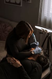 Eyebrow Tattoo result by BeautyBoss.Az in Scottsdale, AZ