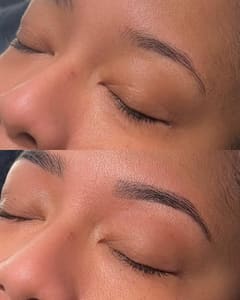 Eyebrow Tattoo result by Beautybyjojo in Plainfield, IL