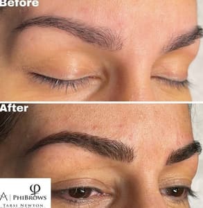 Eyebrow Tattoo result by beautybytarsi in Tempe, AZ