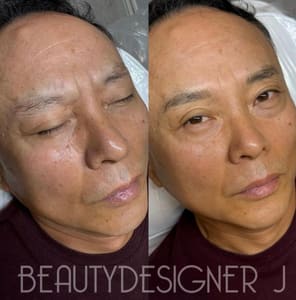 Eyebrow Tattoo result by BeautyDesigner J in Buena Park, CA