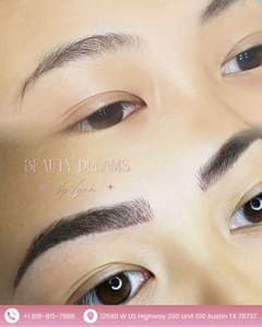 Eyebrow Tattoo result by Beautydreamsbylynn in Austin, TX