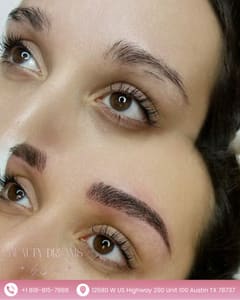 Eyebrow Tattoo result by Beautydreamsbylynn in Austin, TX