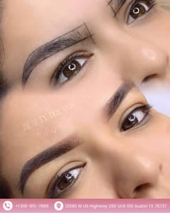 Eyebrow Tattoo result by Beautydreamsbylynn in Austin, TX