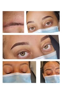 Eyebrow Tattoo result by BeautyFULL Brows PMU Artistry in Richmond, VA