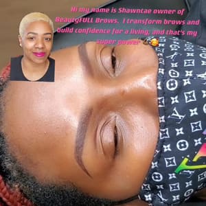 Eyebrow Tattoo result by BeautyFULL Brows PMU Artistry in Richmond, VA