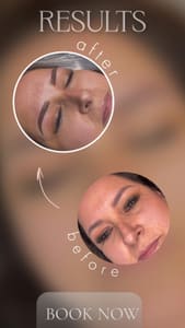 Eyebrow Tattoo result by BeautyLab By Vera in Chula Vista, CA