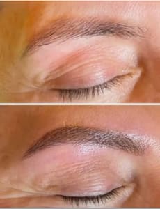 Eyebrow Tattoo result by BeautyLine Spa in Yorktown Heights, NY