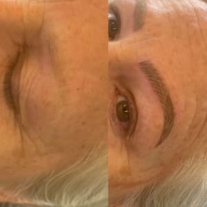 Eyebrow Tattoo result by BeautyMe: Threading and Lashes in La Mesa, CA
