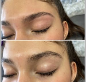 Eyebrow Tattoo result by BeautyMe: Threading and Lashes in La Mesa, CA