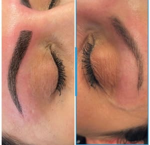 Eyebrow Tattoo result by BeautyMe: Threading and Lashes in La Mesa, CA