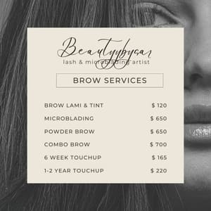 Eyebrow Tattoo result by Beautyybysar in Beachwood, NJ