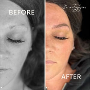 Eyebrow Tattoo result by Beautyybysar in Beachwood, NJ