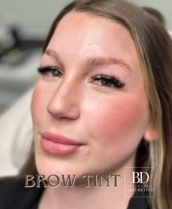 Eyebrow Tattoo result by Becca Davis Aesthetics in Friendswood, TX