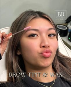 Eyebrow Tattoo result by Becca Davis Aesthetics in Friendswood, TX