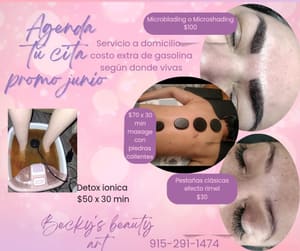 Eyebrow Tattoo result by Becky's beauty art in San Elizario, TX