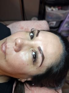 Eyebrow Tattoo result by Becky's beauty art in San Elizario, TX
