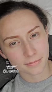 Eyebrow Tattoo result by Befelé Beauty Aesthetic Artistry in Essex, MD