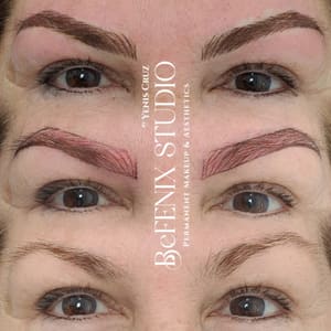 Eyebrow Tattoo result by Befenix Studio by Yenis Cruz in Hialeah, FL
