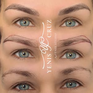 Eyebrow Tattoo result by Befenix Studio by Yenis Cruz in Hialeah, FL