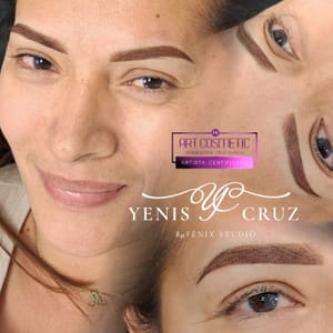 Eyebrow Tattoo result by Befenix Studio by Yenis Cruz in Hialeah, FL