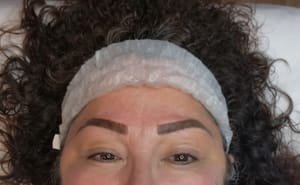 Eyebrow Tattoo result by Beguile Microblading Permanet Makeup in Atascosa, TX