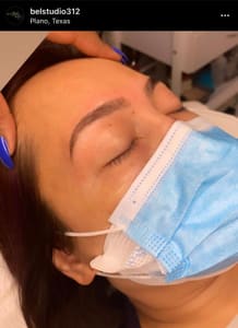 Eyebrow Tattoo result by Bel Studio 312 in Parker, TX