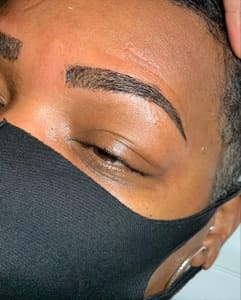 Eyebrow Tattoo result by Bel Studio 312 in Parker, TX