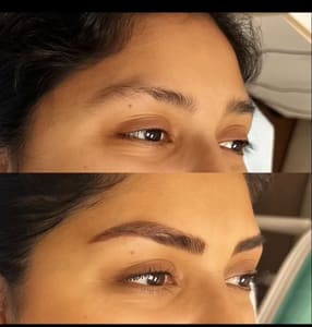 Eyebrow Tattoo result by Belimitless Permanent Makeup in Wilmington, NC