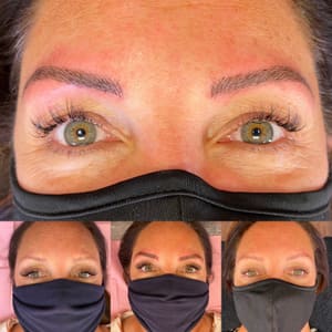 Eyebrow Tattoo result by Belinda The BOLD brow & lash artistry in Seattle, WA